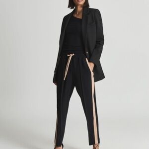 Reiss Frazer tapered pull-on trousers, 38/6